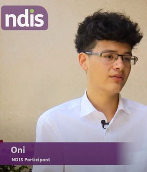 NDIS stories - Oni's choice and control with the NDIS image